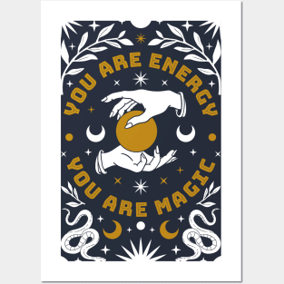 Energy is Magic Posters and Art